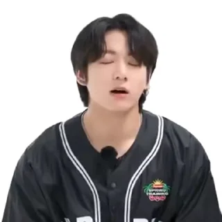 ❔ emoji jk  ‌♡  run bts  ❔  @softrn  ! Telegram sticker 18 of 35