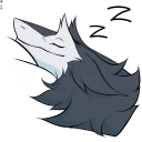 💤 emoji Northern Sergal Telegram sticker 5 of 15