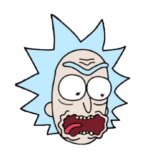 🤬 emoji Rick and Morty by @TheYehudi Telegram sticker 6 of 119