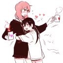 ❤ emoji Hugs Telegram sticker 20 of 49