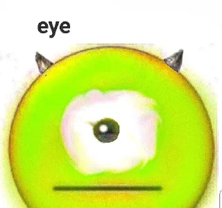 👁 emoji cursed Telegram sticker 10 of 38