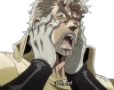😧 emoji JoJo's Telegram sticker 12 of 64