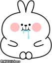 Sticker from @MHStickers Spoiled Rabbit Plump