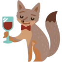 😊 emoji Facebook Foxes Telegram sticker 9 of 30