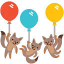 😀 emoji Facebook Foxes Telegram sticker 11 of 30