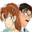 💑 emoji Detective Conan Telegram sticker 17 of 98