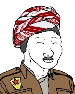 Sticker from Wojak Military by : @gadasim