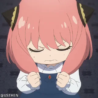 😞 emoji @usthen Anya Forger S2 Telegram sticker 1 of 20