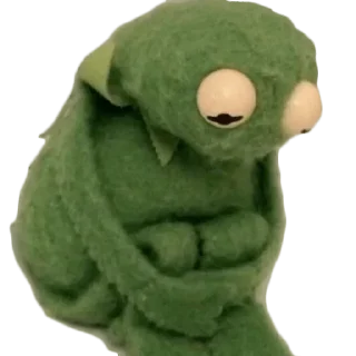 😨 emoji Kermit @FranceCanal Telegram sticker 23 of 34