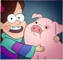 👐 emoji Gravity Falls Telegram sticker 11 of 90