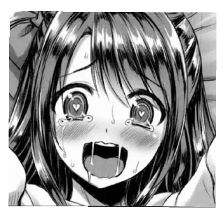 Sticker from Manga Panel