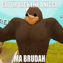 😎 emoji ugandan knuckles Telegram sticker 20 of 27