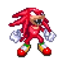 😠 emoji Sonic 3 & Knuckes - Knuckles Telegram sticker 8 of 32