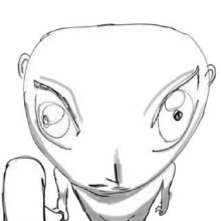 👁 emoji deranged Telegram sticker 18 of 79