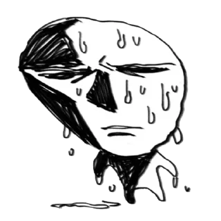 Sticker from deranged