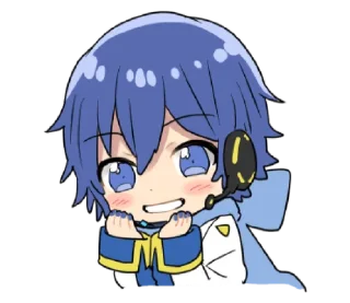 😁 emoji Mini Kaito Telegram sticker 9 of 19