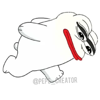 🐸 emoji Bear Pepe's @PEPE_CREATOR @EDVIN_1 Telegram sticker 15 of 120