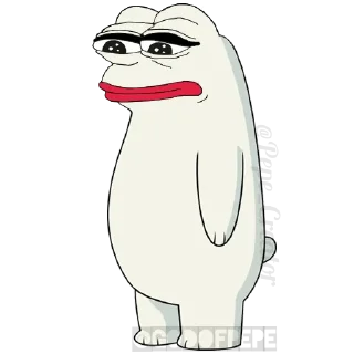 🐸 emoji Bear Pepe's @PEPE_CREATOR @EDVIN_1 Telegram sticker 18 of 120