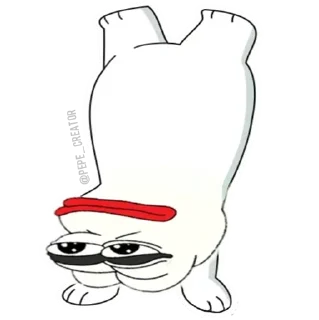 🐸 emoji Bear Pepe's @PEPE_CREATOR @EDVIN_1 Telegram sticker 10 of 120