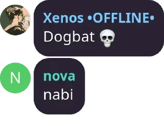 Sticker from Nekofied members 😈
