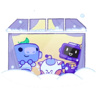 🌨 emoji Wumpus & Co: Winter Fun | @discord_stickers Telegram sticker 24 of 30