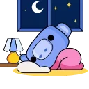🌃 emoji Wumpus & Co: Daily Routine | @discord_stickers Telegram sticker 14 of 29