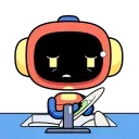 🧽 emoji Wumpus & Co: Daily Routine | @discord_stickers Telegram sticker 7 of 29