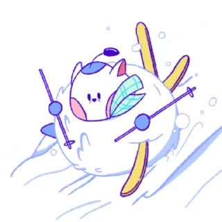 Sticker from Wumpus & Co: Winter Fun | @discord_stickers