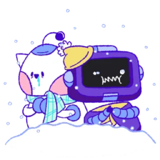 🥶 emoji Wumpus & Co: Winter Fun | @discord_stickers Telegram sticker 5 of 30