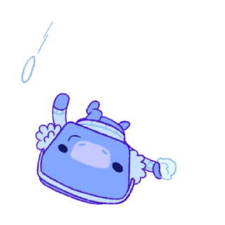 ⚪️ emoji Wumpus & Co: Winter Fun | @discord_stickers Telegram sticker 21 of 30