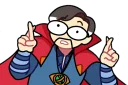 🤞 emoji dr strange Telegram sticker 23 of 44