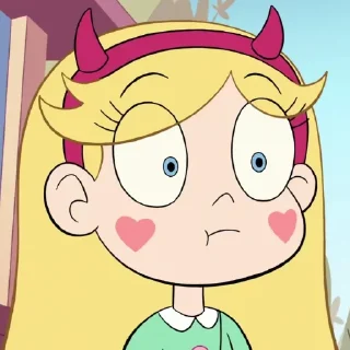 Sticker from Star vs forces of evil @smart_squad