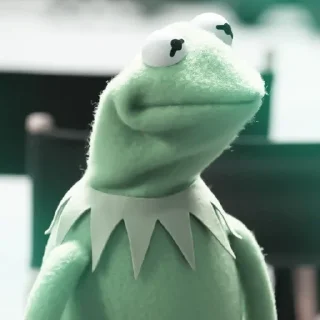 🐸 emoji [🐸] ;; kermit ;; @lumicore_present Telegram sticker 10 of 35