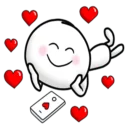 💖 emoji Love❤love❤ Telegram sticker 17 of 40