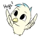 🤗 emoji Schimy (chicken) Telegram sticker 7 of 73