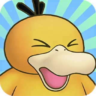 😖 emoji Psyduck Telegram sticker 8 of 17