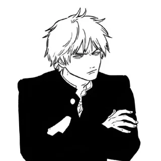 ✋ emoji Denji @forgttonrealm Telegram sticker 22 of 39