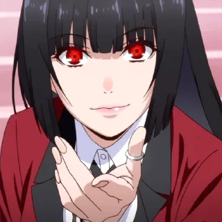 Sticker from 🎲Kakegurui @Lindadotwav