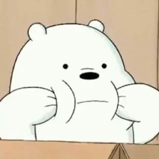 🤨 emoji bare bears Telegram sticker 9 of 115