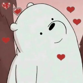 Sticker from bare bears