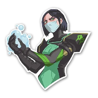 😷 emoji Valorant Telegram sticker 24 of 120
