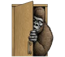 🚪 emoji Gorilla Gorilla 2 Telegram sticker 22 of 40