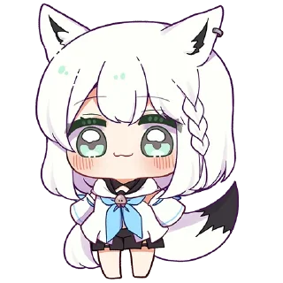 🙂 emoji Random Chibi (@TodorokiShouto) Telegram sticker 6 of 120
