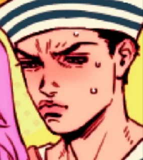 😣 emoji JoJo Telegram sticker 18 of 30