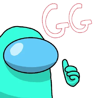 👍 emoji Among us Telegram sticker 17 of 31