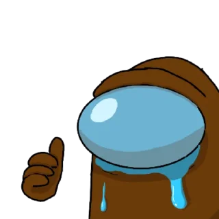 😢 emoji Among us Telegram sticker 11 of 31