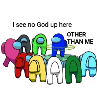 😇 emoji Among us Telegram sticker 19 of 31