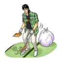 😑 emoji Kaiji Telegram sticker 18 of 40