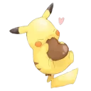 ❤ emoji Pikachu Telegram sticker 19 of 46