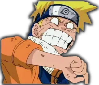 😨 emoji Naruto @FranceCanal Telegram sticker 10 of 84